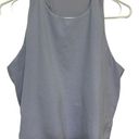 All In Motion  lavender cropped tank top with built in bra Photo 0