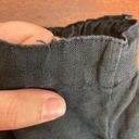 Bryn Walker Pants Womens Large Black Linen Cropped Lagenlook Beachy Minimalist Photo 7