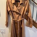 Who What Wear Double Breasted Women's Trench Coat Size Medium EXCELLENT CONDITION Photo 0