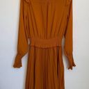 Scotch & Soda NWT  Pleated Smocked Ruffle Mini Dress in Spice Photo 1