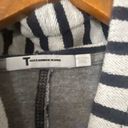 Alexander Wang T by  Navy Stripe French Terry Hoodie Photo 4