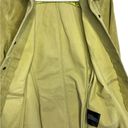 Bernardo Leather‎ Jacket size 6 Tanish Green button Snaps Collared lightweight Photo 6