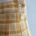 The Comfy  And Ready Plaid Skorts in Yellow Photo 9