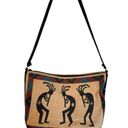 Krass&co El Paso Saddle Blanket  Tote Shoulder Bag Cream and Black Southwestern Photo 3