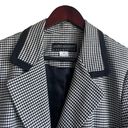 Houndstooth Lauren Alexandra Women Jacket Blazer Collar 3 Button Closure Size 10  Photo 5