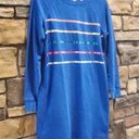 Mabel Boden  Sweatshirt Dress - Stripes - Blue Multi/Summit - 8 Photo 2