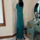 Jump Vintage  Apparel Co‎ by Wendye Choitin Size 7/8 Green Sparkle Formal Y2K 90s Photo 5