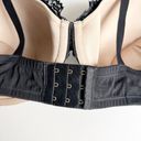 Thirdlove [] Black 24/7 Lace Contour Plunge Underwire Push-Up Bra Size 44C Photo 4