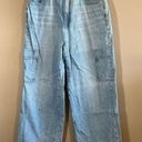 frame denim NWOT Frame High Rise Baggy Pocket Jeans Revolve Light Wash 31 Photo 0