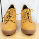 Timberland  Camdale Oxford Heeled Booties Wheat Nubuck Suede Size 6.5 Photo 4