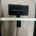 BCBGMAXAZRIA  Lapeled Beige Blazer Photo 5