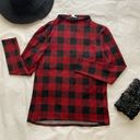 BeachLunchLounge collection red plaid long sleeve shirt Photo 3