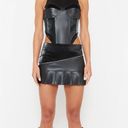 Luxe to kill mini leather skirt| zipper detail Black Size XS Photo 1