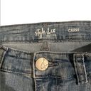 Style & Co . Side Embroidered Capri Jeans Photo 4