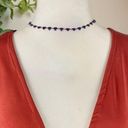 Vintage Y2K Dainty Purple Heart Choker Necklaces Photo 1