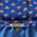 Bebop Blue & Red/Orange Hearts Sun Dress Size Small Photo 7