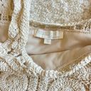 Off White Crochet Top/Short Set Tan Photo 1