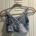 Lululemon  Energy Longline Bra Medium Support Size 6 in Chambray Photo 0