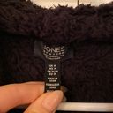 TJ Maxx Fuzzy Black Vest Photo 1