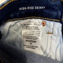 Wrangler  Retro Premium High Rise Skinny Cotton Dark Wash NWT 26" Photo 4