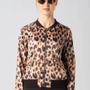 Gottex  STUDIO SATIN BOMBER JACKET IN LEOPARD Photo 0