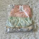 Free The Roses  Color Block Eyelet Trim Detail Mini Skirt size Large Photo 1