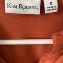 kim rogers Faux Suede Shirt - Size Small Photo 3