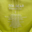 Tek Gear NWT  Women’s Sports Lemon Green Short Sleeve Shirt Size L Photo 3