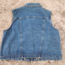 The Clothing Company GoodFellows Vintage Denim Vest Blue Size 18W Photo 6