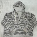 American Eagle Zebra Quarter Zip Hoodie Photo 1