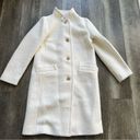 J.Crew  NWT Textured Wool Blend Coat in Ivory Size 8 Photo 8
