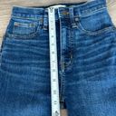 Madewell  30” Skinny Flare High Rise Stretch Blue Jeans Size 23 Photo 8