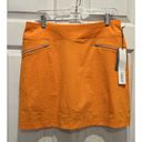 Cutter and Buck Annika by  DryTec Pull On Golf Tennis Pickleball Skort Orange M NWT Photo 0