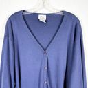 Only  Necessities Plus Size 5X Sweater Cardigan Button Down Blue Long Sleeve 313 Photo 2