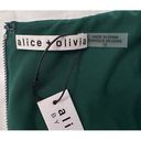 Alice + Olivia NWT  Green Maxi Dress Size 12 Photo 5