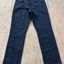 Dickies  Jeans Women’s Blue Flannel Lined Mid Rise Straight Size 10 Regular Photo 0