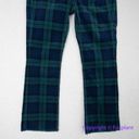 Vineyard Vines New!  green plaid high rise kick flare pants flannel Christmas, 29 Photo 1