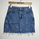 Tommy Hilfiger  Embroidered Logo Denim Mini Skirt Photo 6