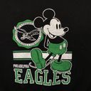 Urban Outfitters NFL Mickey Mouse Philadelphia Eagles Oversized Crewneck Sweater Size Large Photo 1