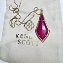 Kendra Scott Maroon Jade Long Pendant Photo 2