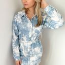 Blue Blush Tie Dye Dress Photo 0