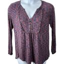 Matilda Jane Matilda Moments With You Planetarium Tunic Top Purple Heather Space Dye Medium Photo 3