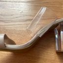 BP NWOB  Naomi Block Clear Heel Sandal in Size 10 Photo 3