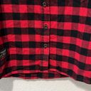 Krass&co THE VERMONT FLANNEL  Women's Classic Red Buffalo Flannel Shirt, Size S Photo 6
