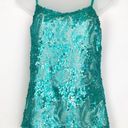 Studio Y  Sequin Tank Top Size Medium Photo 0