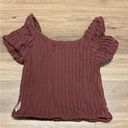 Free People Movement 🆕FP Movement by Free People NWOT Get Ripped Tee in Merlot (FPM-97) Photo 4