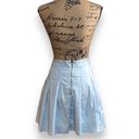 American Eagle  Pleated Mini Skirt With Pockets Baby Blue Women’s Size 12 Photo 4