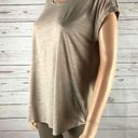 BCBG MAX AZRIA Beige Tee with Open Back, SMALL Photo 1