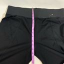 DKNY Women's DKNYC Tummy Control Workout Yoga Pants Black Size XL Photo 5