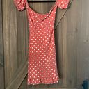 Pretty Little Thing Pink Polka Dot Dress Photo 2